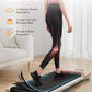 SupeRun Walking Pad, Under Desk Treadmill, 3 in 1 Portable Treadmill with Remote Control LED Display, 2.5 HP Quiet Walking Jogging Machine for Office Home Use, 300 Lbs Capacity