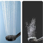 High Pressure Shower head with Handheld 7 Modes, Built-in Power Wash to Clear Tub. Tile & Pets, 5” High Flow Hand Held Hydro Rain Showerhead with Stainless Steel Hose and Adjustable Bracket-Matt Black