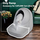 CATLINK Ramp, Compatible with Prox Self Cleaning Cat Litter Box, Easy Entry for Elder Cats, Kitten and Cats with Limited Mobility, Traps Mess from Box and Paws (Grey)