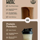 Plant Meal Replacement Shake - Chocolate - 25g of Plant Based Vegan Protein Powder, 76+ Organic Superfoods, Vitamins & Minerals, Mushrooms, Super Greens, Digestive Enzymes & Probiotics - 1 Serving
