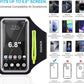 GUZACK Running Armband for iPhone 16 15 14 13 Pro Max, Galaxy S25 S24 S23 S22, with Card Slot & Key Pockets, Running Phone Holder, Fit Up to 6.9 Inches Phone - Size S (Smaller Arm 9-14 in)