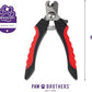 Ryan's Pet Supplies Paw Brothers Nail Clipper for Dogs and Cats, Pet Nail Clippers, Safe Grooming Tool, Professional Grade for Groomers, Stainless Steel Blades, Safety Guard, Small, 5 Inches