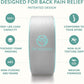 UpCircleSeven Back Roller & Yoga Wheel - Relieve Lower & Upper Back Pain & Stiffness - Therapeutically Stretch, Mobilize & Decompress Your Spine - Increase Mobility, Flexibility & Alignment