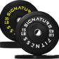 Olympic Bumper Plates Set, 2" Weight Plates for Strength Training & Weightlifting, Paris or Set or Set with Barbell, Multiple Options
