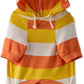 Rocky – The Orginal Lightweight Hooded TEE 100% Organic Cotton Dog Hoodie Pet Coat Sweater for Small, Medium, Large Dogs, Candy Corn, XX-Small