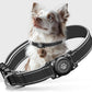 Airtag Dog Collar - 100% Waterproof Air tag Dog Collar Holder for Apple AirTag, Reflective, Soft Padded, Everlasting, GPS Dog Collar for Small Medium Large Dogs (Black, M)
