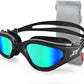ZIONOR G1 Polarized Swimming Goggles for Unisex Adult Women Anti Fog 100% Anti UV Diving Goggles