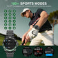 2025 DA GPT Smart Watch for Men with Bluetooth Call, Heart Rate, Blood Pressure, SpO2, Sleep Monitor, 107 Sports Modes, Waterproof Round Watch, 1.19-inch AMOLED Display, Compatible Android and iOS