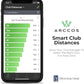 Arccos Smart Sensors: Automatic Golf Game Tracking System, A.I. Powered GPS Rangefinder & Smart Club Distances