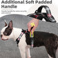 PUPTECK No Pull Dog Harness Small Sized, Adjustable Reflective Dog Harness with Handle Easy Control, Comfortable Soft Padded Pet Vest Harness for Small Dogs, Plaid Black S