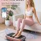 Vibration Plate Exercise Machine, Vibration Plate Platform for Lymphatic Drainage, 200 Adjustable Speeds Power Shaping Vibrating Plate Helps Weight Loss, Shaping, Max Weight 450 Lbs