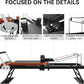 Pilates Reformer,Dpiolrcag Foldable Pilates Machine & Equipment for Home Use and Gym Workout, Suitable for Advanced and Beginners Users, Up to 250 lbs Weight Capacity