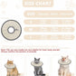 Lightweight Cat Cone Collar Soft, Soft Comfortable Cat Recovery Collar After Surgery, Elizabethan E Collar for Cats, Cone for Cats to Stop Licking (Khaki, Medium)