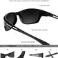 KALIYADI Polarized Sunglasses for Men, Sports Sun Glasses for Driving Cycling Fishing with UV protection
