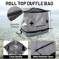 MIER Large Waterproof Duffel Bag Rolltop Dry Backpack Duffle Bags for Kayaking, Rafting, Boating, Swimming, Camping, Travel, Gym, Beach, 60L/80L