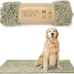 My Doggy Place Microfiber Dog Mat for Muddy Paws, 60" x 36" Oatmeal - Non-Slip, Absorbent and Quick-Drying Dog Paw Cleaning Mat, Washer and Dryer Safe - X-Large/Runner
