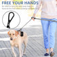 PuppyDoggy 2 Pack Poop Bag Holder for Dogs and Cats Black Waste Bag Dispenser Poop Bag Pouch Dispenser with 2 Roll of Free Poop Bags for Leash Accessory Bicycle (Black, 2 Pack)