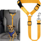 BWOGUE Pet Dog Cat Seat Belts, Car Headrest Restraint Adjustable Safety Leads Vehicle Seatbelt Harness (1 Pack)