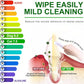 ALIVO Dental Teeth Cleaning Wipes for Dogs & Cats, Remove Bad Breath by Removing No-Rinse Dog Finger Toothbrush, Disposable Gentle Cleaning Pet Dental Care Wipes, 50pc
