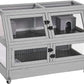 Aivituvin Guinea Pig Cage Chew Proof Hamster Cage Metal Frame Rat House Small Animal Habitat Critter Nation Cage 2 Levels Double Use Movable