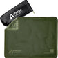 Large Ice Packs for Injuries Reusable - Soft Gel Hot and Cold Packs for Injuries, Hip, Shoulder, Back Pain Relief - 11.5" x 14.5" - Green