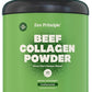 Zen Principle Grass-Fed Agglomerated Collagen Peptides 5 lb. Anti-Aging Hydrolyzed Protein Powder for Healthy Hair, Skin & Joints. Paleo and Keto Friendly, GMO and Gluten Free, Pasture-Raised Bovine.