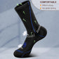 BULLIANT Compression Socks for Men 6Pairs, Athletic Crew Socks Cushioned For Men Sports Running-Arch Support