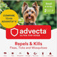 Ultra Flea and Tick Prevention for Dogs - Dog and Puppy Treatment and Control - Mosquito Repellent - Small, Fast Acting Waterproof Topical Drops, 2 Month Supply