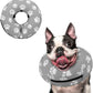 Supet Inflatable Dog Cone Collar for Large Medium Small Dogs, Soft Cone Collar for Dogs Cats, ECollar Doggie Neck Donut Dog Cone Alternative After Surgery