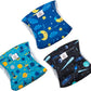 CuteBone Reusable Doggie Diapers Male Dog Wraps XS 3 Pack Washable Puppy Belly Bands Small DM11XS