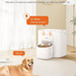 Automatic Dog Feeder for Large Breed, 15L/ 63Cups Vacuum-Sealed Storage & Timed Auto Dog Food Dispenser 2in1, Airtight 100% Freshness, Anti-Blockage, Support up to 22mm Pet Food, Stainless Steel Bowl