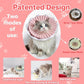 Soft Cat Cone Collar for Cats– Adjustable Lightweight Recovery E-Collar to Stop Licking, Scratching & Biting After Surgery, Comfortable Wound Healing Cone Alternative (Pink, L)