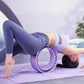 Curve magic wheel：Fit Prop Foam Padded Back Stretcher Wheel with Center Spine Cradle，Yoga Wheel for Improving Yoga Poses, Backbends Balance Stretching PainEssential high-value fitness tool