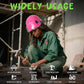 Aolamegs Pink Hard Hats for Women OSHA Approved - ANSI Z89.1 Construction Safety Hard Hat with Clear Visor, Adjustable Vented Cascos De Construccion Work Hardhats, 6 Point Ratcheting Hardhat