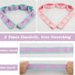 2 PCS Stretch Strap for Kids Dance Elastic Band for Children Gymnastics Stretching Strap Kids Stretching Bands Multi-Loop Adjustable Exercise Bands Stretching Resistance Ballet Bands -8 Loops