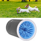gernie Electric Pet Washer, 2000mAh USB Rechargeable Automatic Dog Washer 2 in 1 Portable Dog Foot Cleaner with Soft Brush for Small Medium Dogs s and Cats
