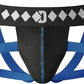 Diamond MMA Four-Strap Jock Strap Supporter with Built-in Athletic Cup Pocket for Sports