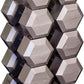 Body-Solid Cast Iron Hexagon Dumbbell, Hand Weights For Men and Women, Weight Dumbbells for Strength Training, Body Building Home Gym Training Gear