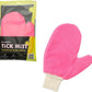 Pink Tick Removal Glove for Pets & People: Gently Remove Ticks with Ease - Chemical-Free, Durable, Portable Tick Management Tool for Outdoor Adventures & Everyday Use