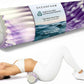 Oceanfoam Tidal Roller - Purple Marbled - Muscle Massage Foam Roller for Back Pain & Stretching - Firm and Ergonomic Wide Wave Textured - Yoga, Athletics, & Wellness - Full Size, 20" x 5"
