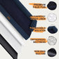 Large Dog Bed Orthopedic Washable | Beds Bolster Pet | XL Large Big Dogs | Memory Foam Couch Sofa | Waterproof with Removable Cover | Navy Blue Dog Bed