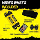 Premium RipStick Pillz, Workout Equipment for Joint Rehab, Shoulder Strength, Resistance Training, and Muscle Building, with 6 Adjustable Resistance Bands