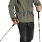 Outdoor Ventures Men's Lightweight Softshell Jacket Fleece Lined Hooded Water Resistant Winter Hiking Windbreaker Jackets
