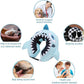 CuteBone Inflatable Dog Donut Collar with Removable Soft Fleece Covers for Small/Medium/Large Dogs and Cats After Surgery GWB12M