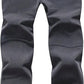 BenBoy Men's Snow Ski Outdoor Waterproof Windproof Fleece Cargo Hiking Pants