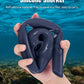 W WSTOO Adults Diving Snorkel Breathing Tube Silicone Flexible Foldable Snorkel Anti-Drop for Freediving Swim Training,Diving and Scuba Diving,Easy to Carry for Travel