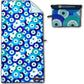 ECCOSOPHY Microfiber Beach Towel - Sand Free Towels are Quick Dry, Light Weight, Super Absorbent - Perfect Pool, Travel, Cruise, Camping Essentials - Oversized Extra Large for Adults 71x35 in