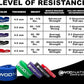 WOD Nation Pull Up Assistance Bands (10-175lbs Band) - Best for Pullup Assist, Chin Ups, Resistance Bands Exercise, Stretch, Mobility Work & Serious Fitness - 41 inch Straps