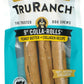 Collagen Rolls - 9" Collagen Rolls for Dogs - Long Lasting Healthy Joint Support Dog Treat - Rawhide Alternative - Skin & Coat Health - Made with Real Peanut Butter, 1 Bag, 3 Count