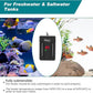 hygger Aquarium Heater,75W/150W/300W Submersible Fish Tank Water Heater Double Quartz Explosion-Proof with for Freshwater Saltwater Tank